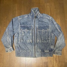 USED DUETRIO ISSEY MIYAKE DENIM JACKET GOOD