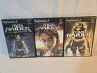 Tomb Raider Lot of 3 PlayStation 2 Tested Works PS2 lara croft