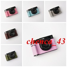 Grip Half Case for Fujifilm X100VI Camera Insert Leather Cover Kontice Handmade