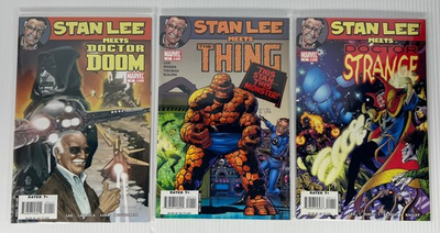 #ad Stan Lee Meets Doctor Doom Dr. Strange Thing #1 lot of 3 Marvel 2006 NM $21.00