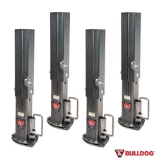 Bulldog 4x 25K Square Gooseneck Trailer Coupler Outer Sleeve 2-5/16" Hitch Ball