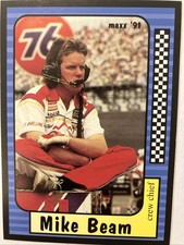 1991 Mike Beam Maxx NASCAR Card #45