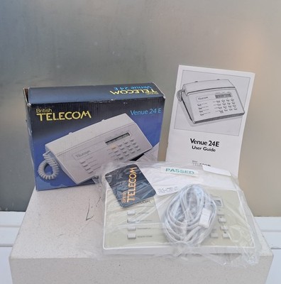 British Telecom Venue 24E Telefon Digital Drucktaste LCD Display Festnetz Neu in OVP