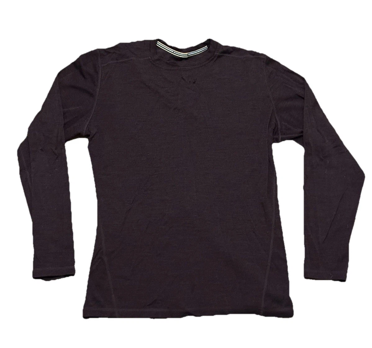 Smartwool Men’s Shirt Large Long Sleeve 250 Base Layer Wool Skiing Hiking Maroon