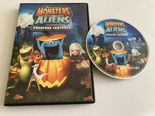 MONSTERS VS ALIENS DVD NICKELODEON CREATURE FEATURES 2014