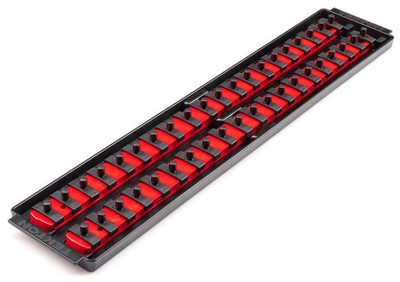 Tekton 40 Slot Universal Socket Organizer For 1/4 Inch Drive Sockets And Bit