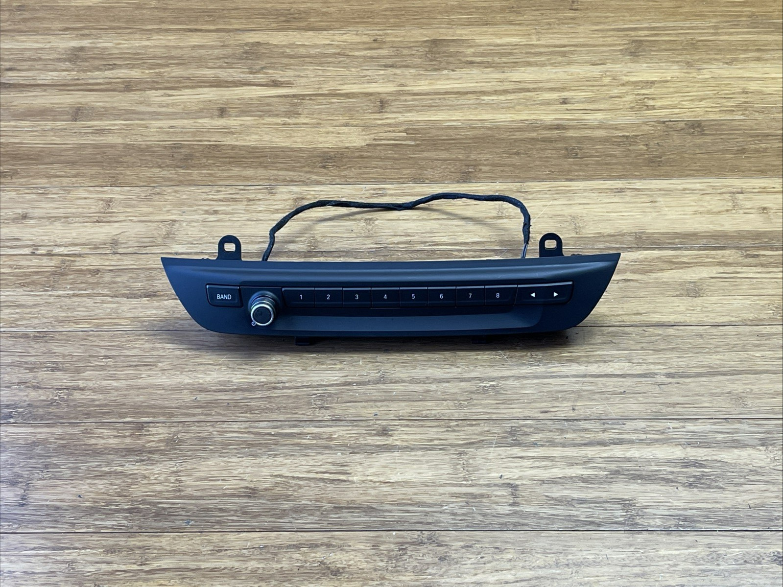 2014-2017 BMW I8 I12 Center Dash Radio Media Control Switch Panel Black OEM