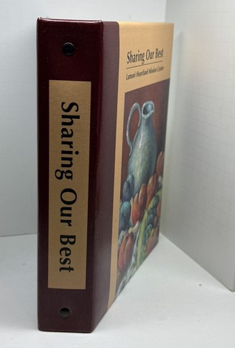 Lamoni Iowa Cookbook  Heartland Mission Center Contributor Recipes 3 Ring HC - Imagen 11 de 11