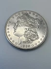 1885 Morgan Silver Dollar $1 No Mint Mark Philadelphia 90% Silver AU Coin