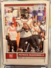 2017 Panini Score Patrick Mahomes RC #403 Rookie Texas Tech Chiefs QB