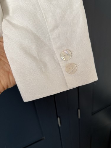 100% Linen Jacket - Size 14 - Per Una - Picture 3 of 6