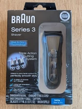 Braun Electric Series 3 Razor with Precision 340S-4 Wet & Dry Shaver