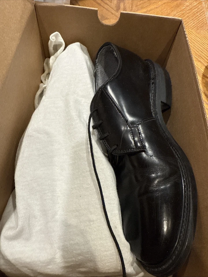 Bates D1029 女式牛津制服鞋 8M 码-黑色皮革 — 第 2/4 张图片