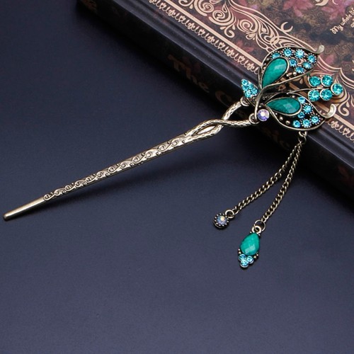 Various Fashion Women Elegant Bobby Pin Colorful Hairpin for Rhinestone Hair Sti - Picture 6 of 8
