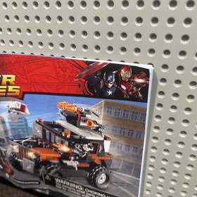 Lego Marvel Super Heroes Crossbones Hazard Heist 76050 Instructional Manual Only