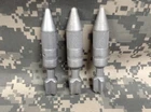 1964 Vintage Hasbro GI Joe Green Five Star Jeep Cannon Shells Set of  3