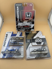 Lot of 3 - Indycar Greenlight Honda Chevrolet Test and Event Cars Indy 1:64