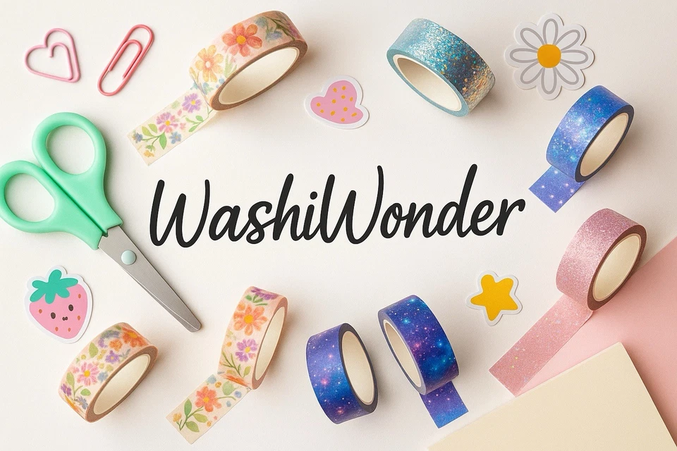 Juego de Cinta Washi 5x5M Rosa Caramelo Estilo Cinta Decorativa para Diarios Foto 3 de 3