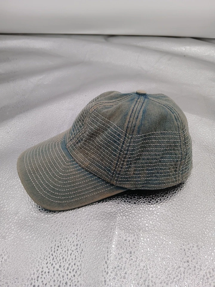 Free People Womens Baseball Hat Distressed One Size Cotton - Image 3 of 4