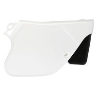 Seiten Nummernhalter Ufo Ktm Mx / Gs 125 1991 - 1992 Weiß