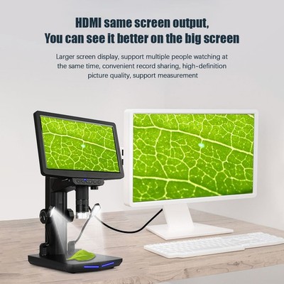 48MP USB Digital Microscope 1440P Lightness Adjustable 500X-1000X Zoom Rate