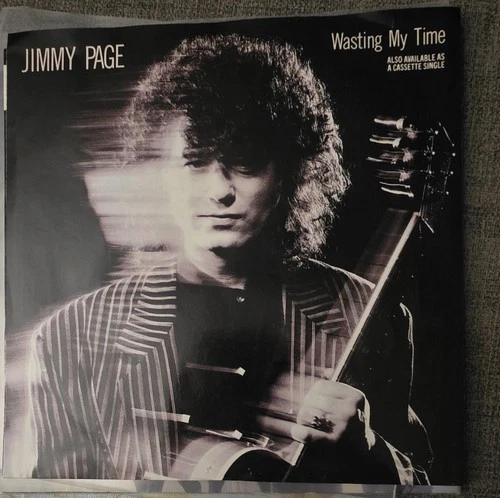 Jimmy Page (Led Zeppelin) US 45rpm Promo- EX/EX-  Wasting My Time
