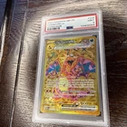 PSA 9 - Pokemon Card 2023 - Charizard ex 228/197 Gold Hyper Rare Obsidian Flames