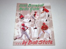 Ball State University Cardinals Baseball 1998 Media Guide Book MAC NCAA