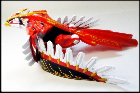 Bandai Power Rangers Gao-ranger Wild Force dx Gao Falcon Power-animal zord 2010 Foto 4 de 4