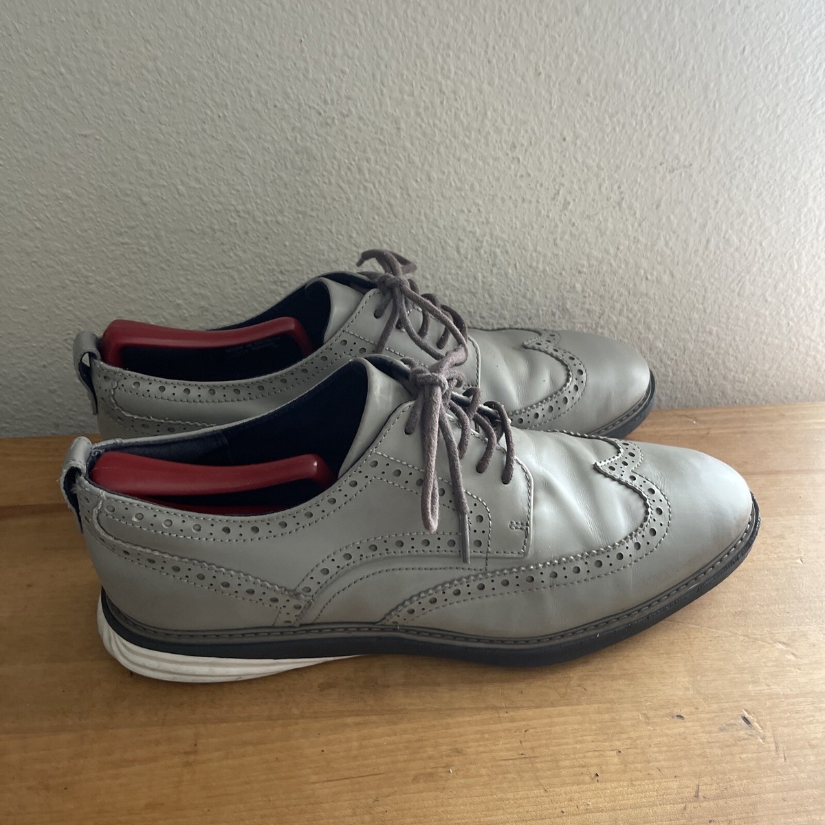Cole Haan Oxford Shoes Men\'s US 10.5M Gray Grand Evolution Wingtip C26319 Chrty Cole Haan Oxford Shoes Men main image 4