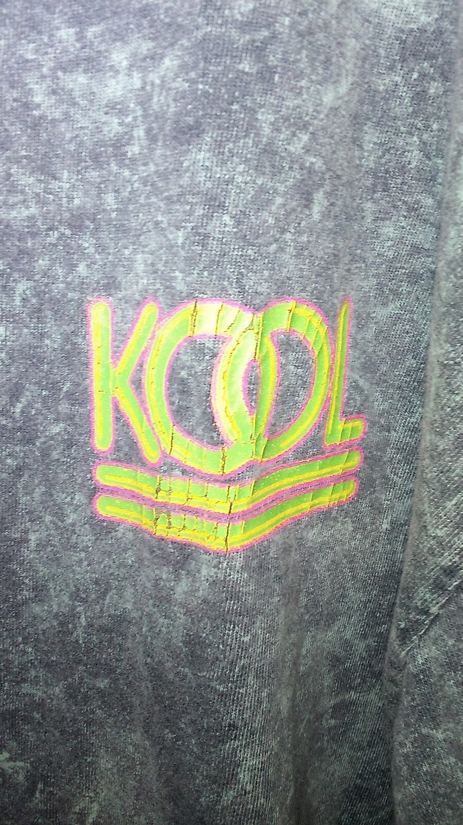 【KOOLOSET】Newspaper Tee Vtg Bluegrass Tees KOOL Cigarettes T Shirt Mens Sz XL Acid