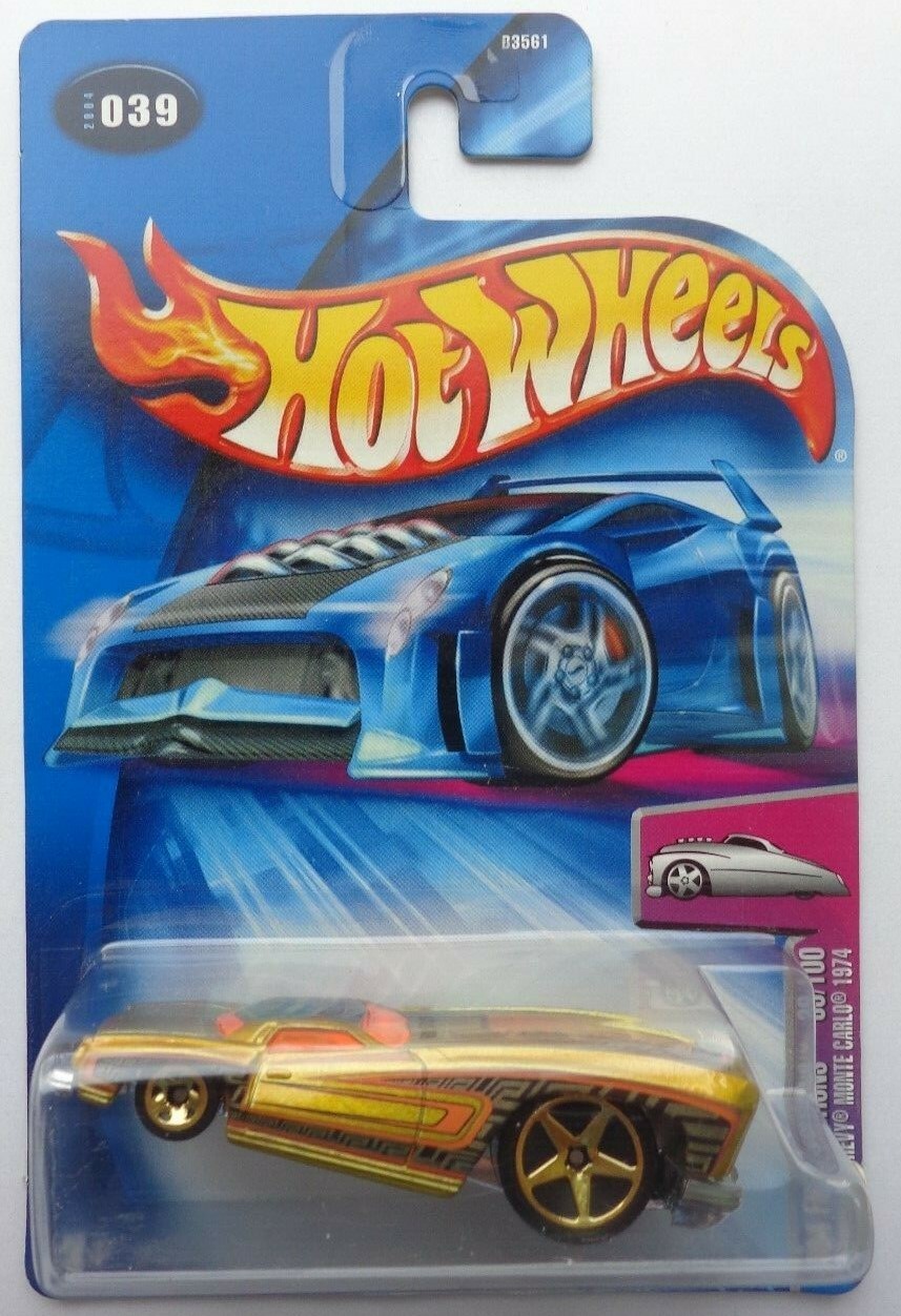 2004 Hot Wheels First Edition HARDNOZE Chevy Monte Carlo 39/100