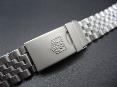 NEW 18MM STAINLESS SOLID LINKS BRACELET TAG HUER F1 WA1210