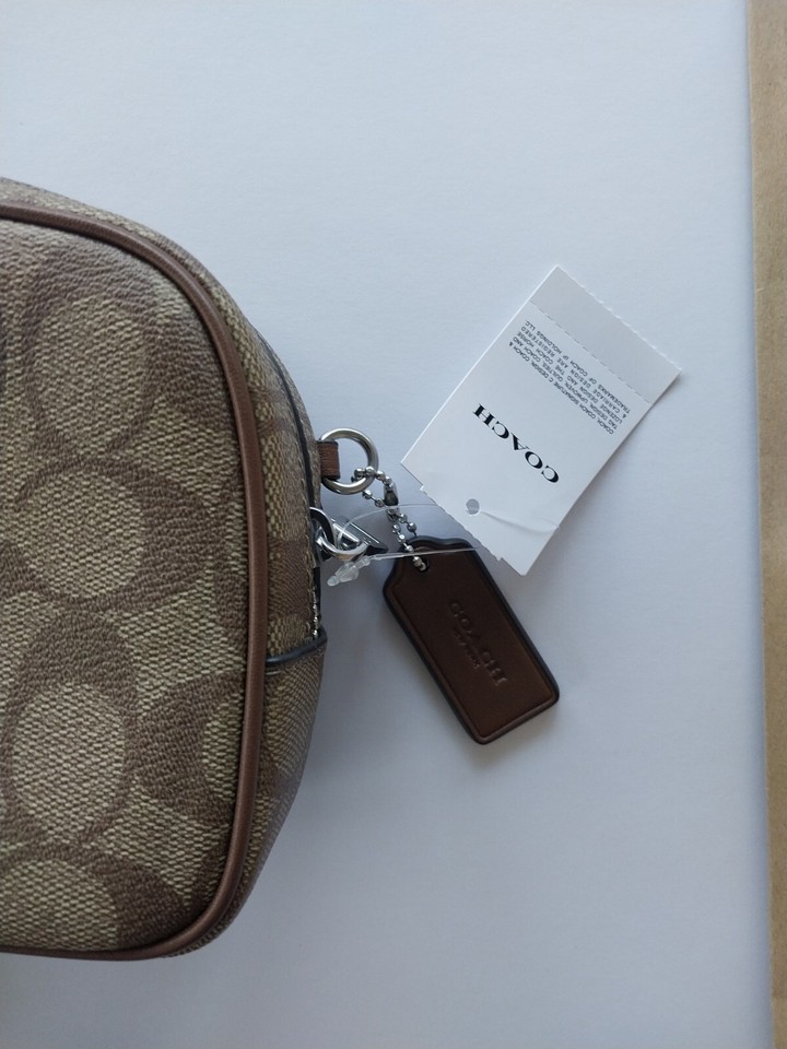Coach Pace Belt Bag In Signature Canvas Original with Price Tag &Label ...