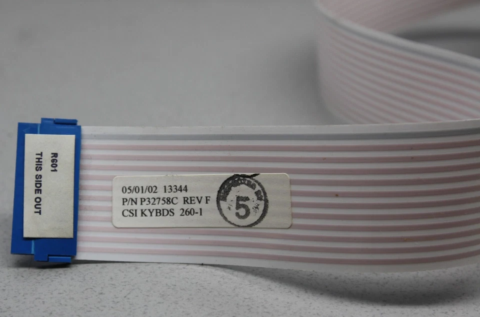 GERBER HS15 Plotter - Control Pad Jog Buttons Screen and Speaker Lot P32758C - Image 4 of 4