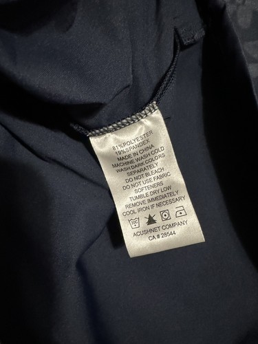 Chaqueta de golf Footjoy, grande para hombre, azul, logotipo de Frípp Island, suéter con cremallera 1/4. - Imagen 7 de 9