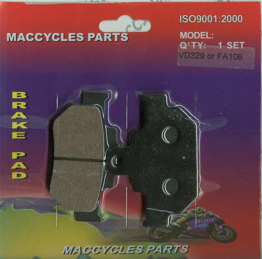 Aftermarket Disc Brake Pads will fit Suzuki GZ125 1998-2010 Front