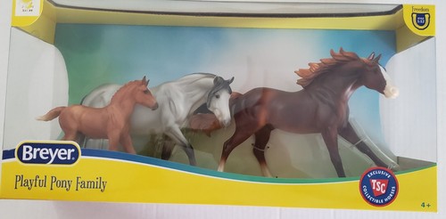 Breyer Horses Freedom Series Playful Pony Horse Family 3 pc. Set Scale 1:12 NIP - Picture 17 of 17
