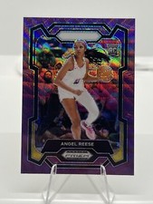 2024 Panini Prizm Draft Picks Angel Reese Purple Wave Prizm RC #38 Chicago Sky
