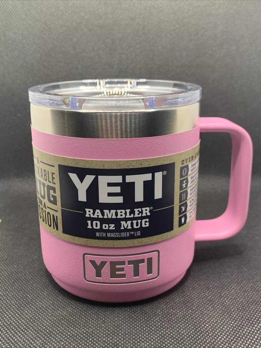 Yeti Rambler 10oz Mug Stackable /Bimini Pink - Andy Thornal Company