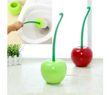 Cherry Shape Lavatory Brush Toilets Brush Holder Cleaning Bathroom Accessories