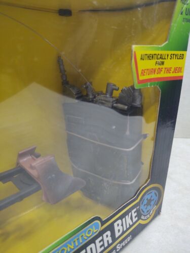 Kenner Hasbro Star Wars POTF Radio Control Imperial Speeder Bike 1997 Pre-owned - Picture 3 of 12