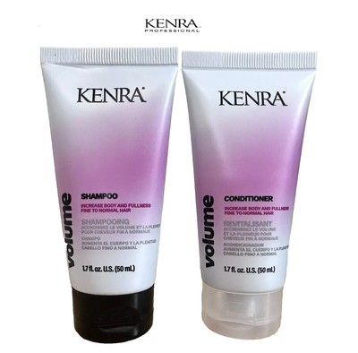 KENRA Volume Shampoo & Conditioner Travel Size Duo Set / New 2025