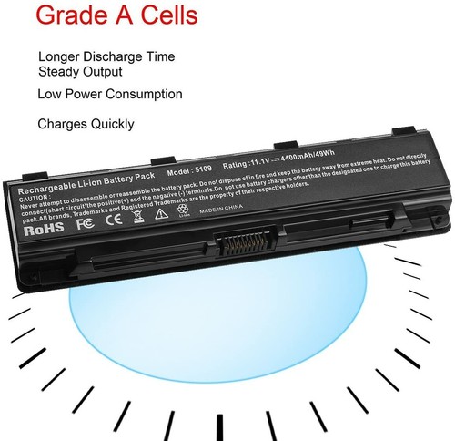 Batería para Toshiba Satellite P70-B S70-B PA5108U-1BRS PA5109U-1BRS PABAS272 - Imagen 3 de 3