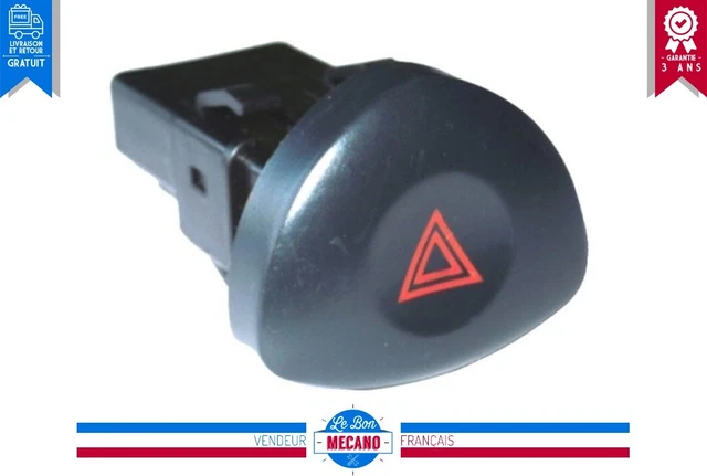 Interrupteurs et boutons de commande intérieurs Renault warning pour automobile