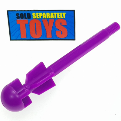 #ad #ad Vtg ZBots Vortexx HQ MISSILE rocket projectile Z Bot Vortex playset weapon part $1.59