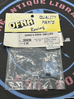 OFNA Racing. 35939 Spring & Screw, Cam Lever