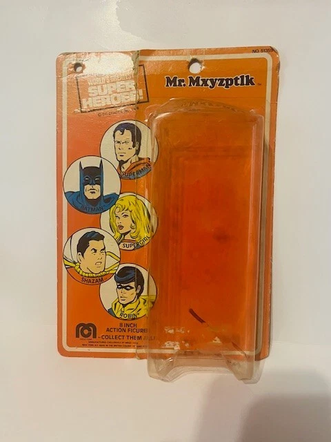 Figura Mr Mxyzptlk Mego 1978 de colección juguete DC Comics tarjeta superhéroes muñeca 8" BMC1 Foto 3 de 4