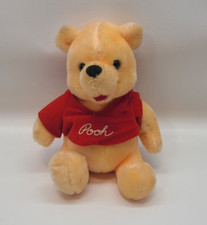 Disney Winnie the Pooh Plush Stuffed Animal Bear 8" Sitting