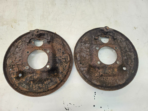 REAR 10 BOLT AXLE BACKING PLATE CHEVY GMC TRUCK 1973-1987 UP TO 91 BLAZER - Picture 4 of 6